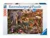 Africký svět zvířat 3000 dílků 2D Puzzle;Puzzle pro dospělé - Ravensburger