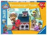 Dino Ranch 3x49 dílků 2D Puzzle;Dětské puzzle - Ravensburger