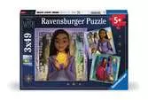 Disney: Wish 3x49 dílků 2D Puzzle;Dětské puzzle - Ravensburger