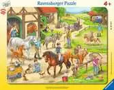 Na koňské farmě 40 dílků 2D Puzzle;Dětské puzzle - Ravensburger