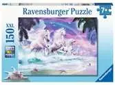 Jednorožec na pláži 150 dílků 2D Puzzle;Dětské puzzle - Ravensburger