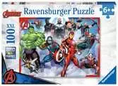 Disney Marvel Avengers 100 dílků 2D Puzzle;Dětské puzzle - Ravensburger