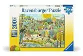 Chraňme naši planetu! 200 dílků 2D Puzzle;Dětské puzzle - Ravensburger
