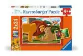 Disney: Lví král 2x24 dílků 2D Puzzle;Dětské puzzle - Ravensburger