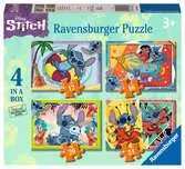 Disney: Stitch 4 v 1 2D Puzzle;Dětské puzzle - Ravensburger