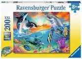 Život v oceánu 200 dílků 2D Puzzle;Dětské puzzle - Ravensburger