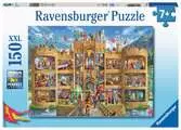 Pohled na rytířský hrad 150 dílků 2D Puzzle;Dětské puzzle - Ravensburger