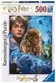 Harry Potter v Bradavicích 500 dílků 2D Puzzle;Puzzle pro dospělé - Ravensburger