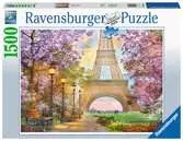 Scenérie Paříže 1500 dílků 2D Puzzle;Puzzle pro dospělé - Ravensburger