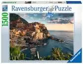 Pohled na Cinque Terre 1500 dílků 2D Puzzle;Puzzle pro dospělé - Ravensburger