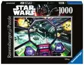 Star Wars: TIE Fighter Kokpit 1000 dílků 2D Puzzle;Puzzle pro dospělé - Ravensburger