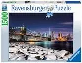 Zima v New Yorku 1500 dílků 2D Puzzle;Puzzle pro dospělé - Ravensburger