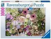 Květinová tvorba 1000 dílků 2D Puzzle;Puzzle pro dospělé - Ravensburger