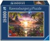 Západ slunce v ráji 18000 dílků 2D Puzzle;Puzzle pro dospělé - Ravensburger