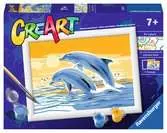 CreArt Serie E - Delfines amigos Juegos Creativos;CreArt Niños - Ravensburger