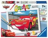 CreArt Disney: Auta: Blesk McQueen Kreativní a výtvarné hračky;CreArt Malování pro děti - Ravensburger