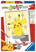 Pokémon Pikachu Pose Hobby;Schilderen op nummer - Ravensburger