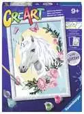 CreArt Serie D Classic - Retrato de unicornio Juegos Creativos;CreArt Niños - Ravensburger