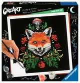CreArt Serie Trend cuadrados - Pixie Cold, Zorro Juegos Creativos;CreArt Adultos - Ravensburger