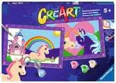 CreArt Serie Junior: 2 x Unicorni Giochi Creativi;CreArt Junior - Ravensburger