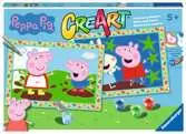 CreArt Serie Junior: 2 x Peppa Pig Juegos Creativos;CreArt Niños - Ravensburger