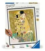 CreArt Gustav Klimt: Polibek Kreativní a výtvarné hračky;CreArt Malování pro dospělé - Ravensburger