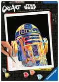 CreArt Star Wars: R2-D2 Kreativní a výtvarné hračky;CreArt Malování pro dospělé - Ravensburger