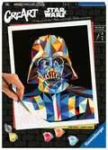 CreArt Star Wars: Darth Vader Kreativní a výtvarné hračky;CreArt Malování pro dospělé - Ravensburger
