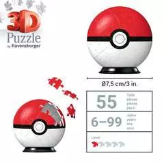 Puzzle-Ball Pokémon: Poké Ball červený 54 dílků - obrázek 5 - Klikněte pro zvětšení