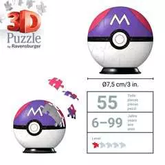 Puzzle-Ball Pokémon: Master Ball 54 dílků - obrázek 5 - Klikněte pro zvětšení
