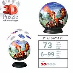 Puzzle-Ball Mystický drak 72 dílků - obrázek 5 - Klikněte pro zvětšení