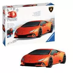 Lamborghini Huracán Evo oranžové 108 dílků - obrázek 3 - Klikněte pro zvětšení