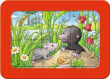 Malá zahradní zvířata 3x6 dílků 2D Puzzle;Dětské puzzle - obrázek 3 - Ravensburger