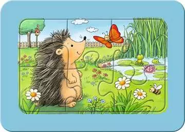 Malá zahradní zvířata 3x6 dílků 2D Puzzle;Dětské puzzle - obrázek 4 - Ravensburger