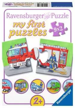 Záchranáři 9x2 dílků 2D Puzzle;Dětské puzzle - obrázek 1 - Ravensburger
