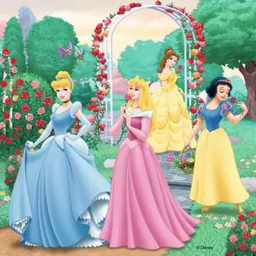Disney Princezny 3x49 dílků 2D Puzzle;Dětské puzzle - obrázek 2 - Ravensburger