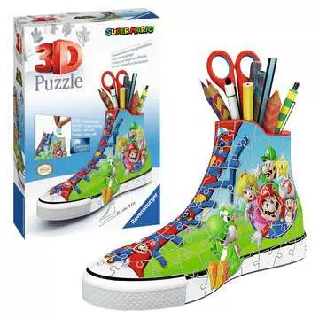 Sneaker - Super Mario 3D Puzzle;Sneakers - imagen 3 - Ravensburger