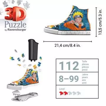 Sneaker - Naruto 3D Puzzle;Sneakers - imagen 5 - Ravensburger