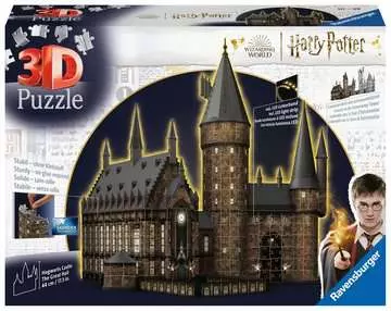 Hogwarts the great Hall - Night Edition 3D puzzels;3D Puzzle Ball - image 1 - Ravensburger