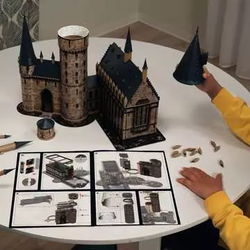 Hogwarts the great Hall - Night Edition 3D puzzels;3D Puzzle Ball - image 4 - Ravensburger