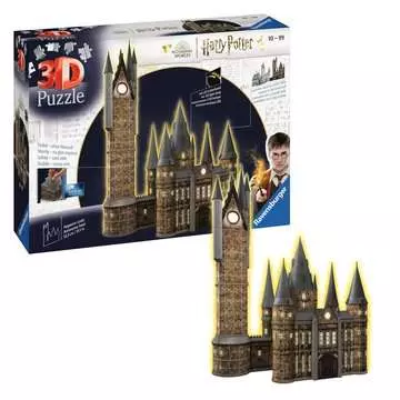 Hogwarts Astronomy tower - Night Edition 3D puzzels;3D Puzzle Ball - image 3 - Ravensburger