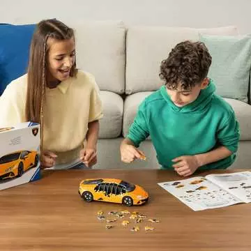Lamborghini Huracán EVO - New Pack 3D Puzzle;Vehículos - imagen 4 - Ravensburger