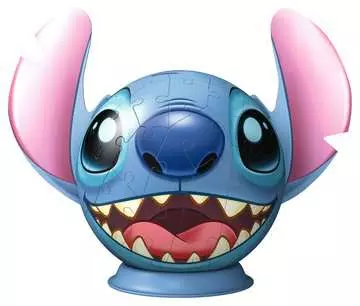 Stitch - con orejas 3D Puzzle;Puzzle-Ball - imagen 2 - Ravensburger