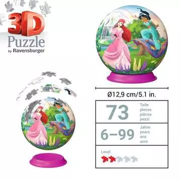 Disney Princesses 3D puzzels;3D Puzzle Ball - image 5 - Ravensburger