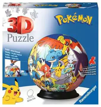 Puzzle ball Pokemon 3D Puzzle;Puzzle-Ball - imagen 1 - Ravensburger