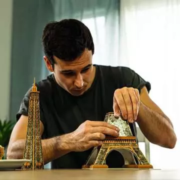 Eiffelova věž (Noční edice), 216 dílků 3D Puzzle;3D Puzzle Budovy - obrázek 7 - Ravensburger