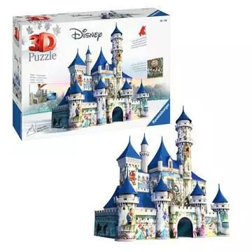 Disney zámek 216 dílků 3D Puzzle;3D Puzzle Budovy - obrázek 4 - Ravensburger