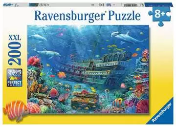 Podvodní objevování 200 dílků 2D Puzzle;Dětské puzzle - obrázek 1 - Ravensburger