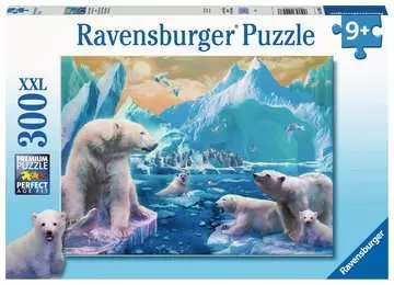 Polární medvědi 300 dílků 2D Puzzle;Dětské puzzle - obrázek 1 - Ravensburger