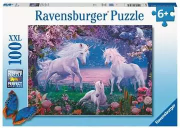 Překrásní jednorožci 100 dílků 2D Puzzle;Dětské puzzle - obrázek 1 - Ravensburger